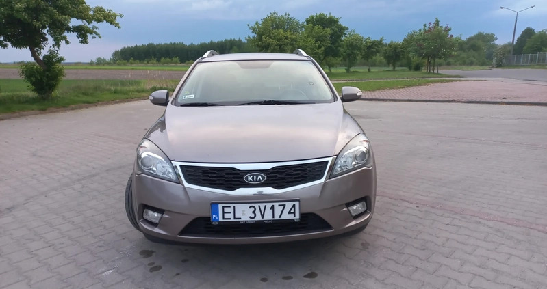 Kia Ceed cena 17500 przebieg: 262152, rok produkcji 2010 z Łódź małe 232